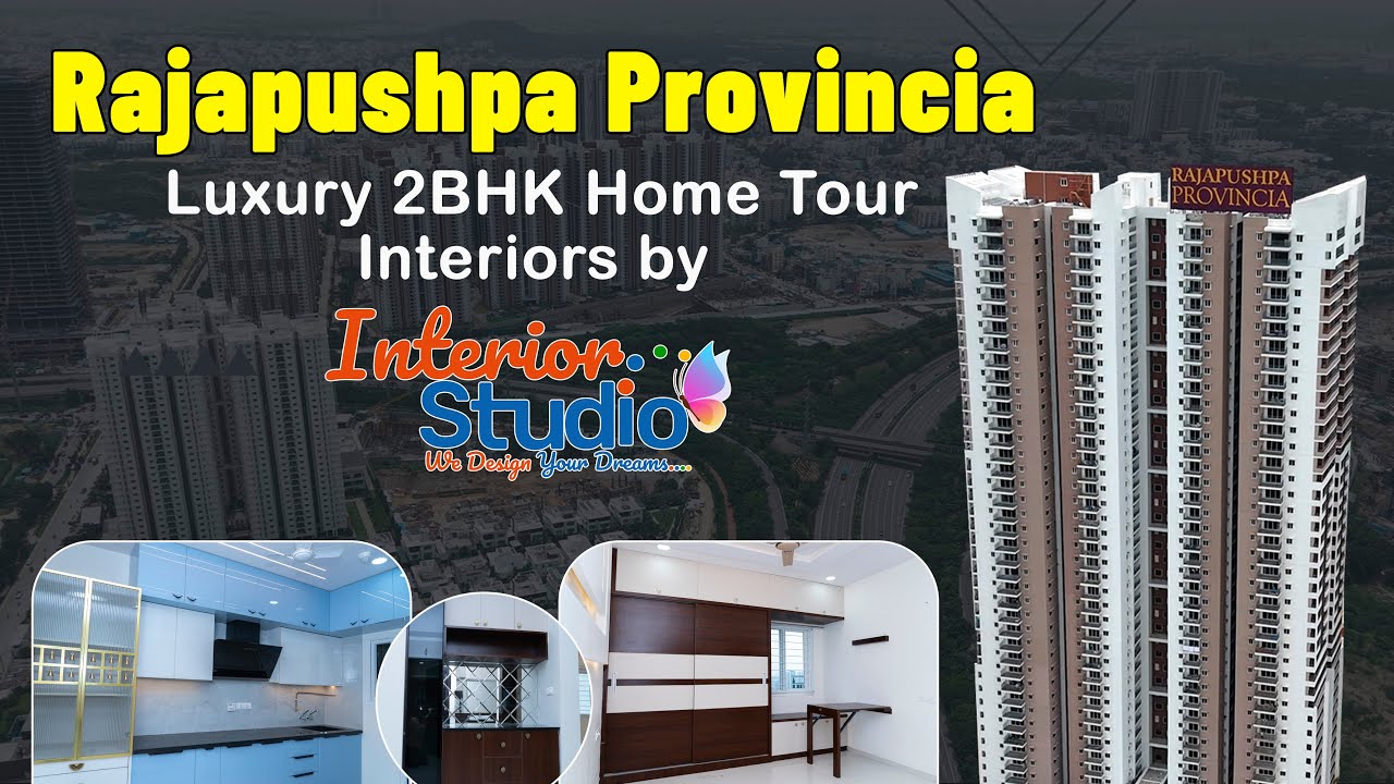 Rajapushpa Provincia 2BHK Interior Design Narsingi By Interior Studio Hyderabad
