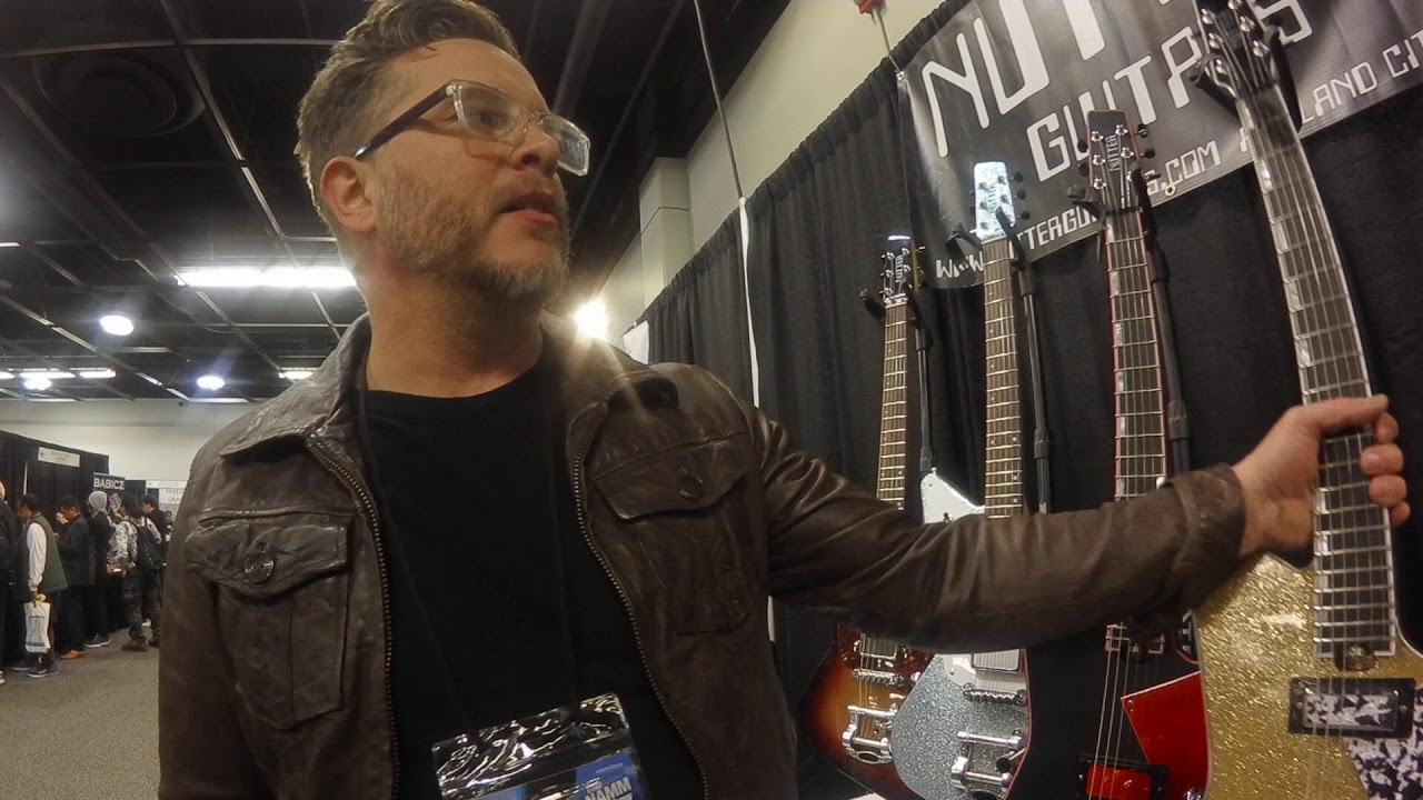 Nutter Guitars w/ Brian Nutter at NAMM 2020!