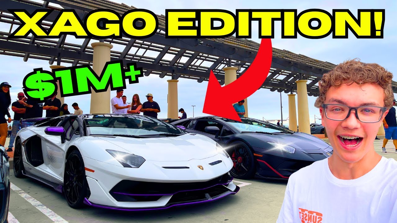 Lamborghini XAGO EDITION на мероприятии Cars And Coffee