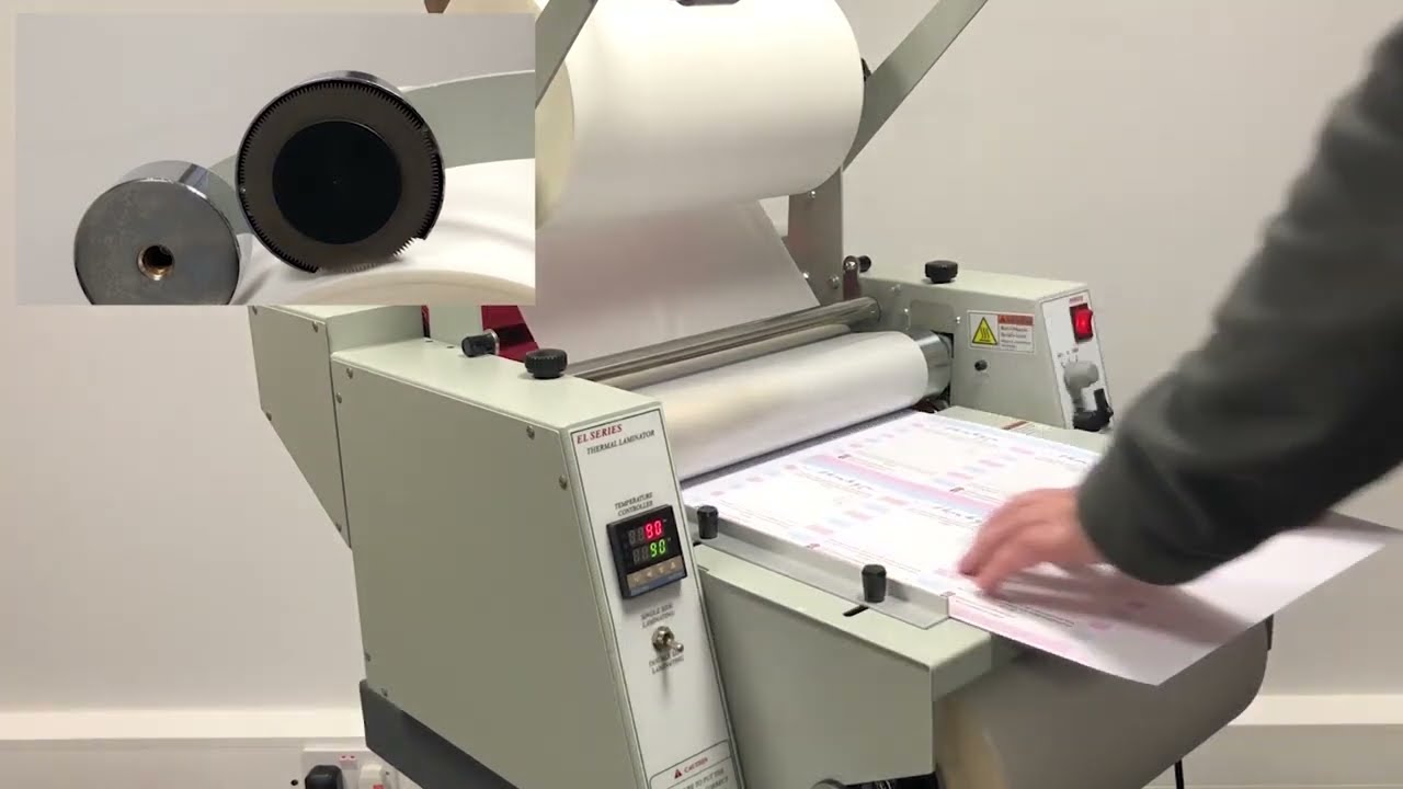 Laminadora estampadora Vansda EL-380 HP - Asturalba