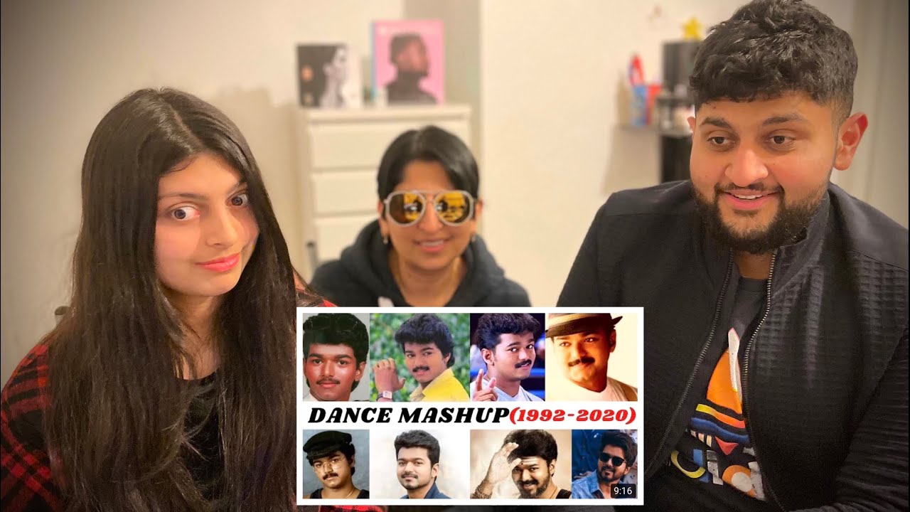 Thalapathy Vijay Dance Mashup | 63 Movies under 10 Minutes -🇬🇧 Reaction!