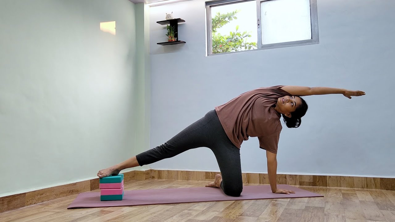 Simple & Effective Side Bends for Opening Tight Hips & a Slim Waist | Yoga Blocks Stretches