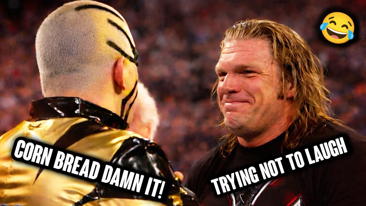 Try Not To Laugh - Goldust Making Wrestlers Break character & Funny Moments 