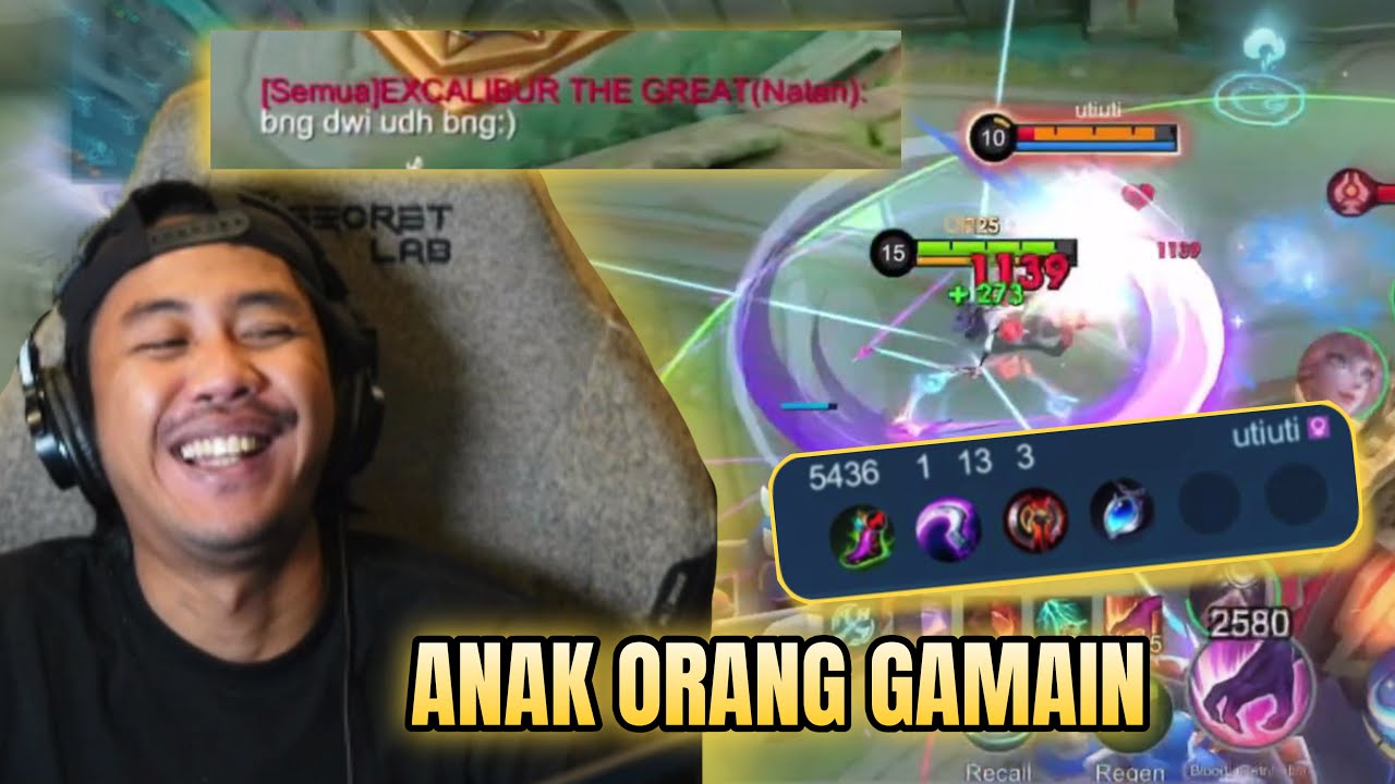 FANNY DWIWOII BIKIN ANAK ORANG GAK MAIN 😂🤣 - Mobile Legends
