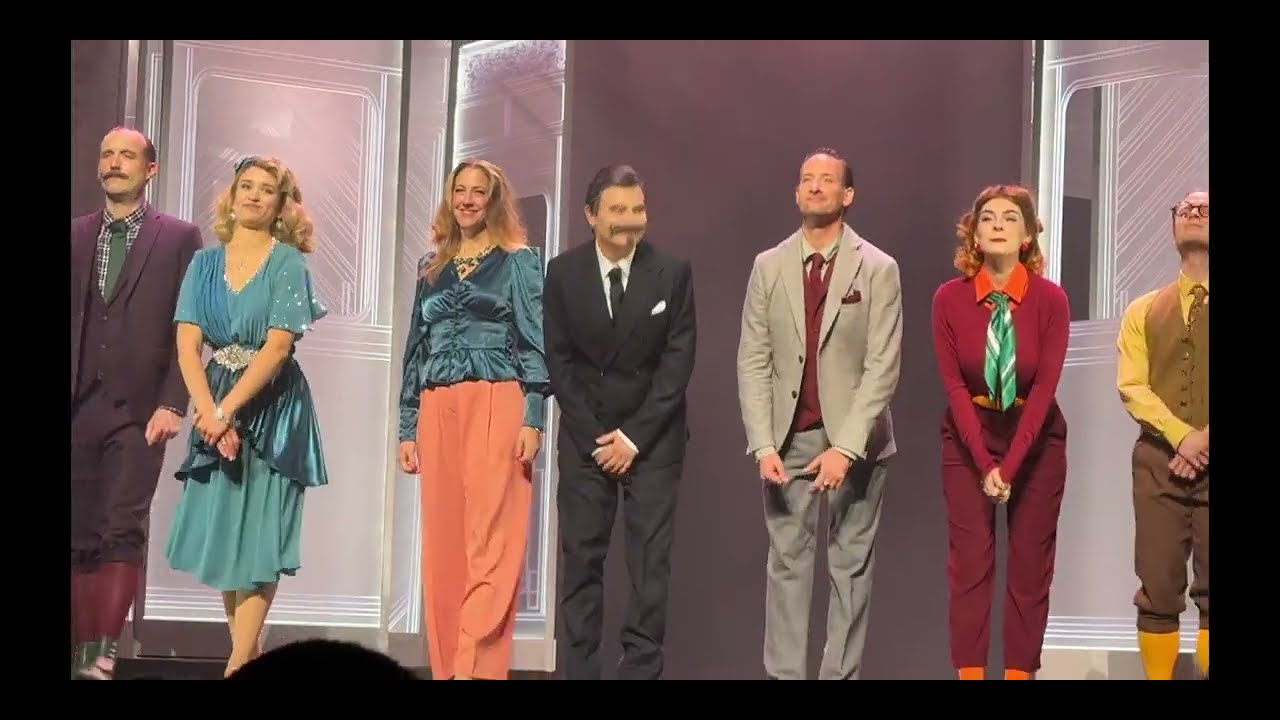 Schlussapplaus Premiere Agatha Christie 