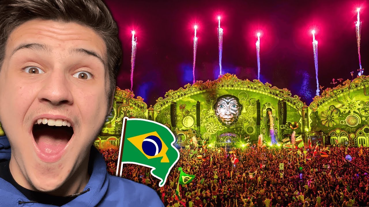 BEST FESTIVAL EVER ! Tomorrowland Brazil 2015 |🇬🇧 Gringo Britânico Reagindo