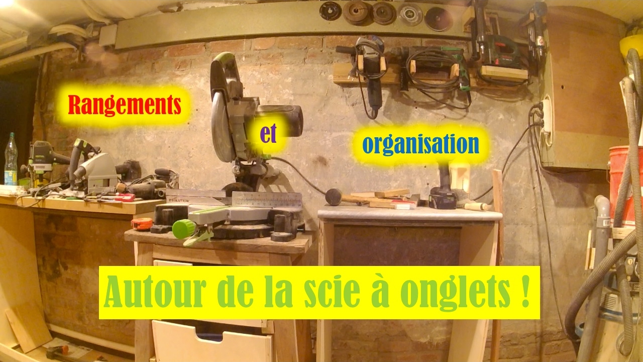 Comment faire un meuble pour la scie à onglets