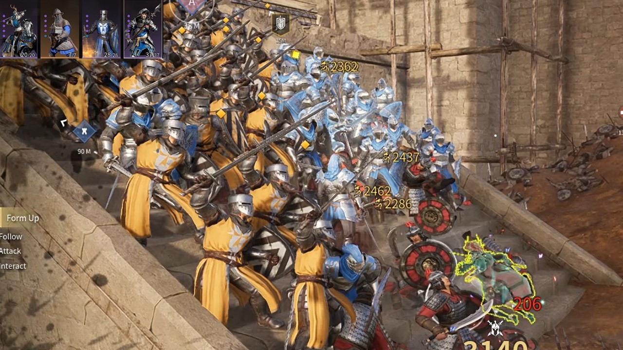 Conqueror's Blade - Siege Battle Gameplay #2511 (No Commentary)