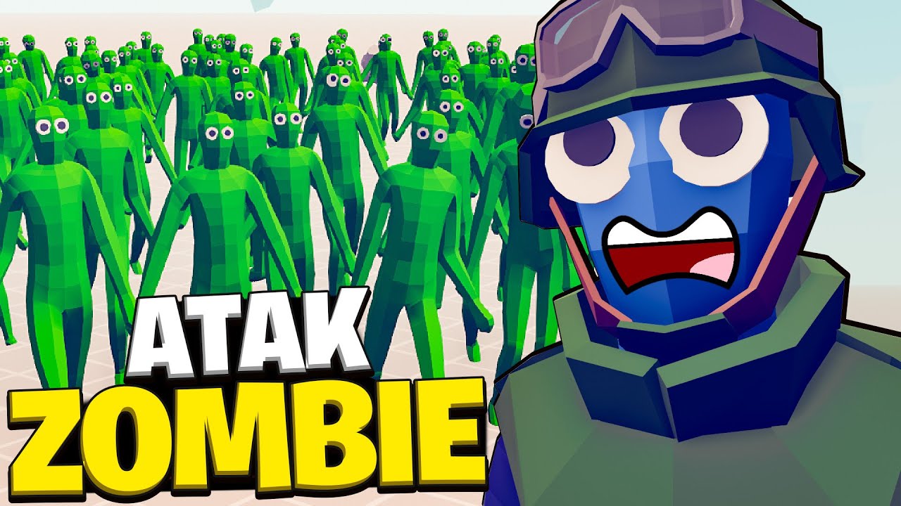 FLOTHAR vs MATTYNIU - APOKALIPSA ZOMBIE - Totally Accurate Battle Simulator