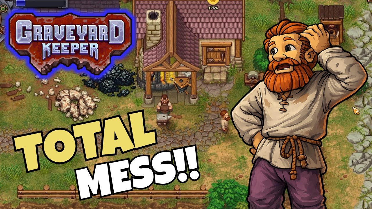 Repairing a Town in Ruins! Graveyard Keeper.