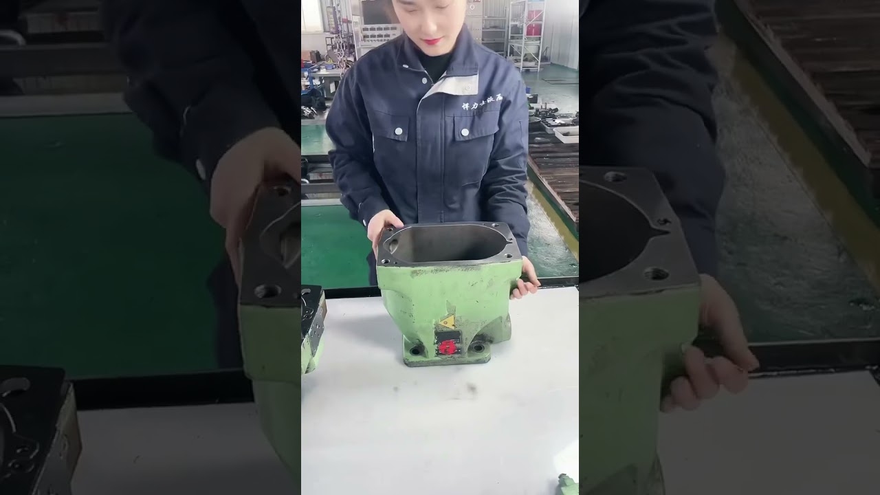 Parker PV180 hydraulic pump repair process