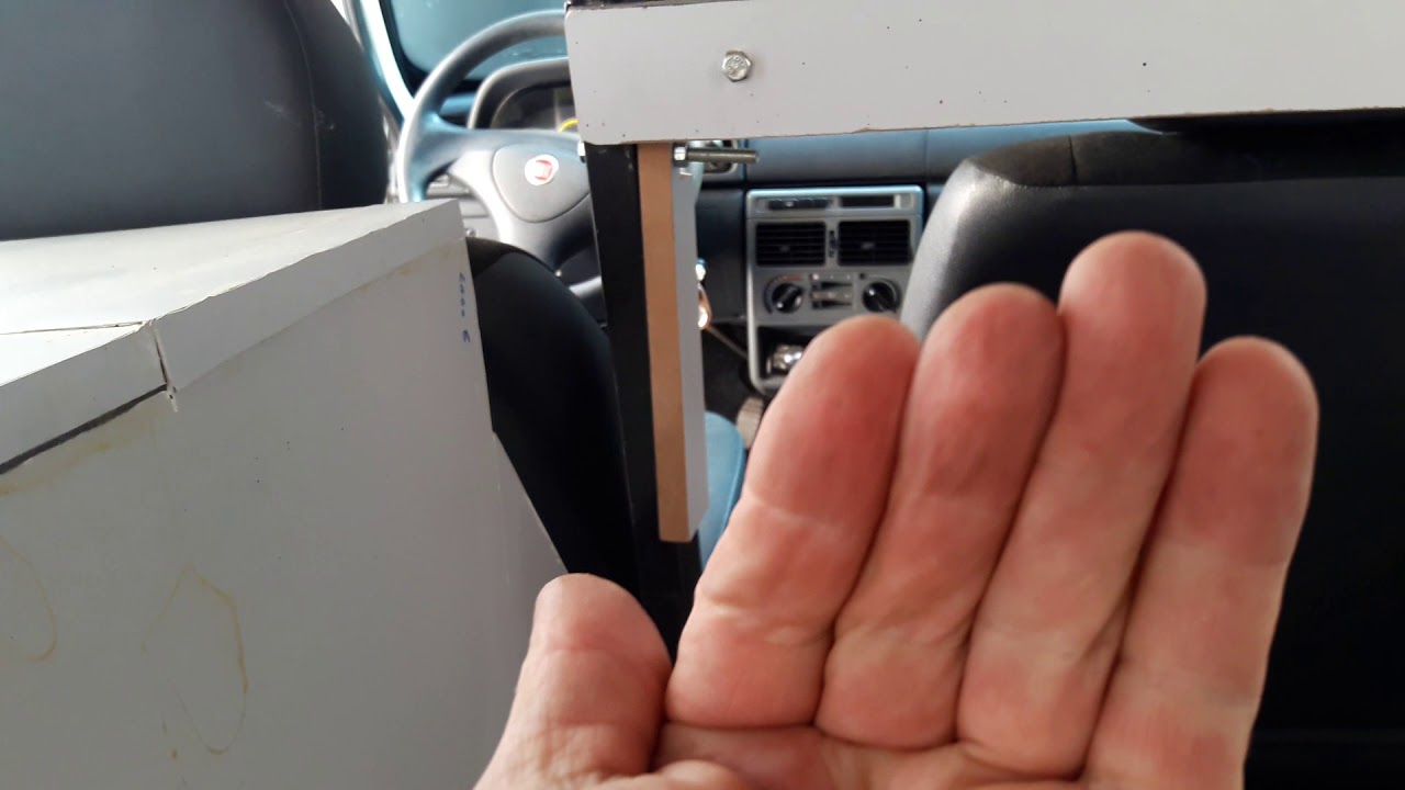 Construção  cozinha Fiat  Uno  motorhome