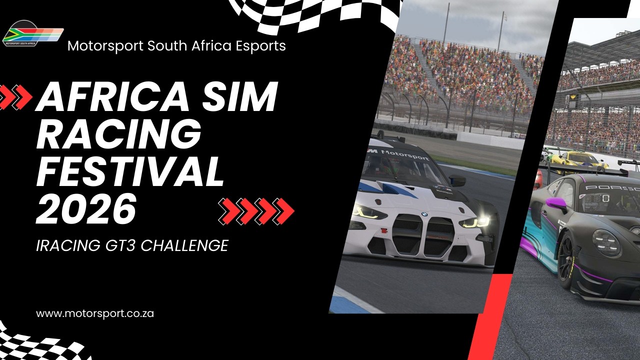 MSA Africa Sim Racing Festival - iracing GT3 Challenge