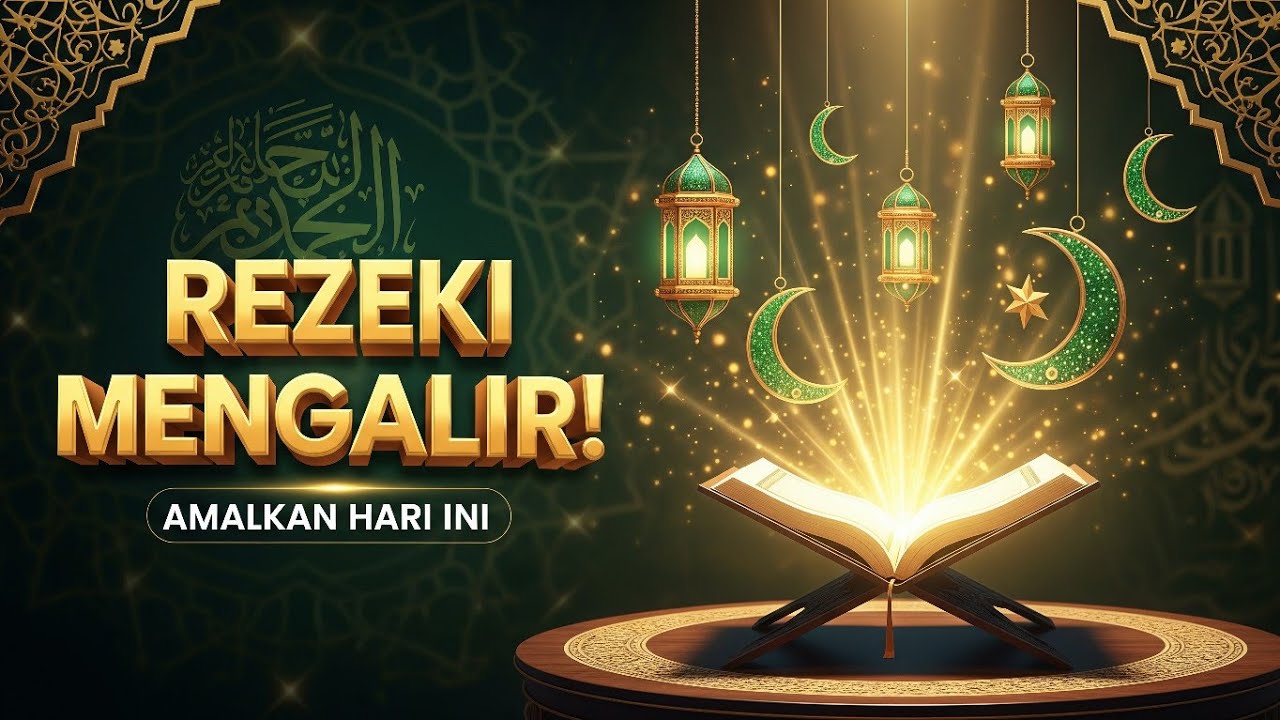 HATI TENANG & HUTANG LUNAS, MUROTTAL PEMBUKA REZEKIDARI SEGALA PENJURU DERAS