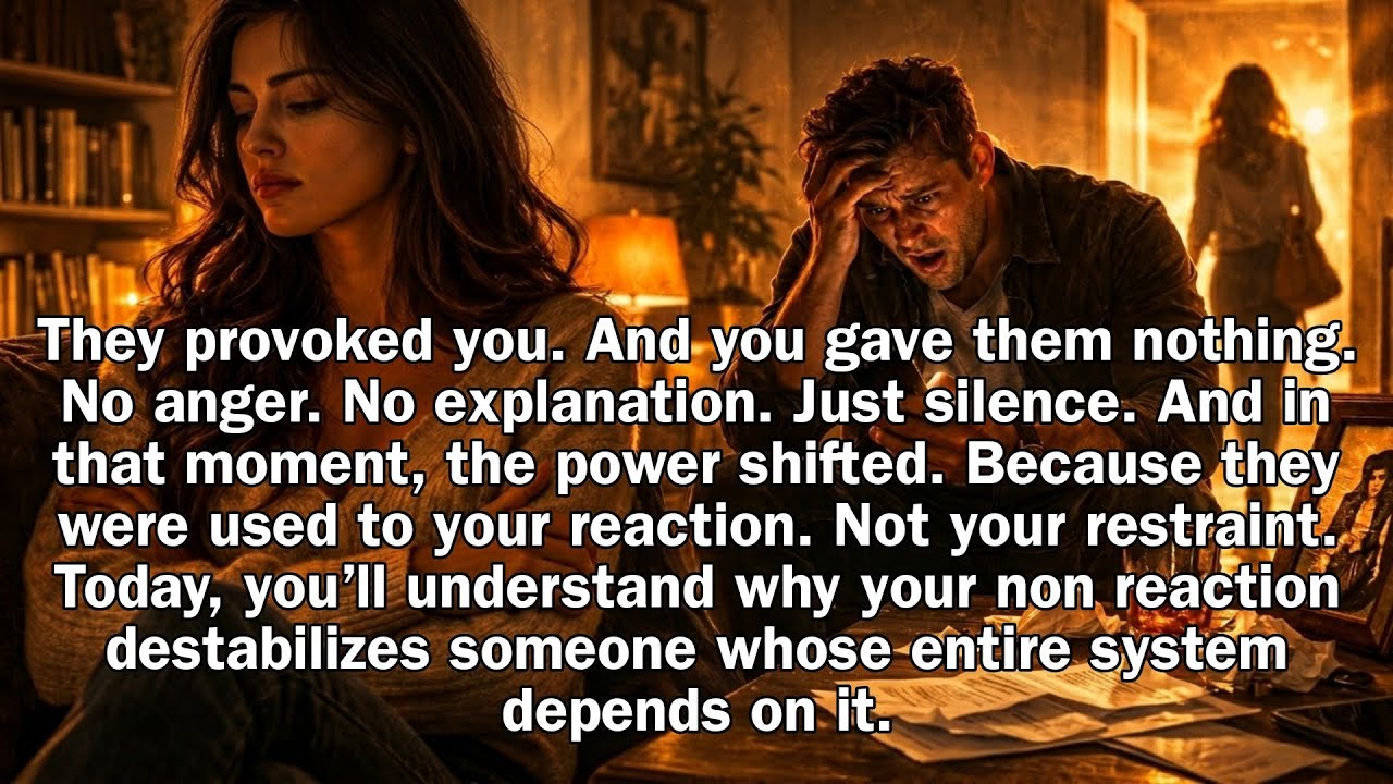 Instant Regret: Why They Panic When You Stop Reacting to Their Bad Behavior