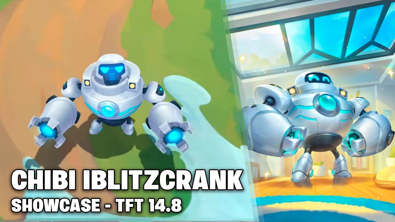 CHIBI iBLITZCRANK - EMOTES, FINISHER | TFT 14.8