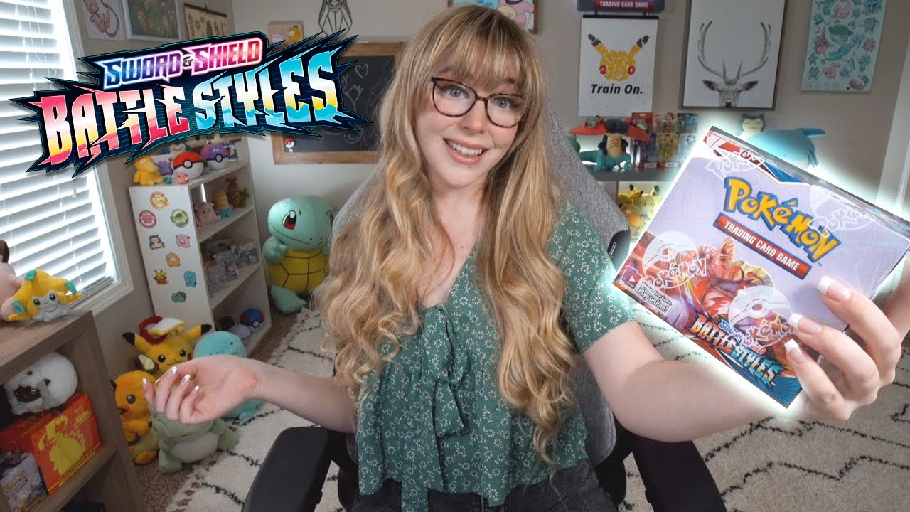 Opening BATTLE STYLES Pokemon Booster Box!!