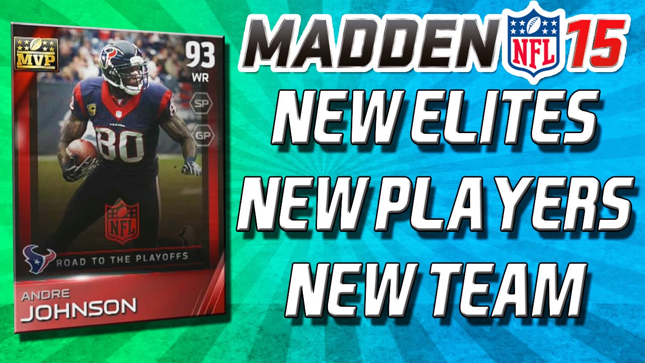Madden 15 Ultimate Team &mdash; АНДРЕ ДЖОНСОН! ПЕРЕСТРОЙКА СОСТАВА! НОВЫЕ ЭЛИТНЫЕ КАРТЫ! &mdash; MUT 15