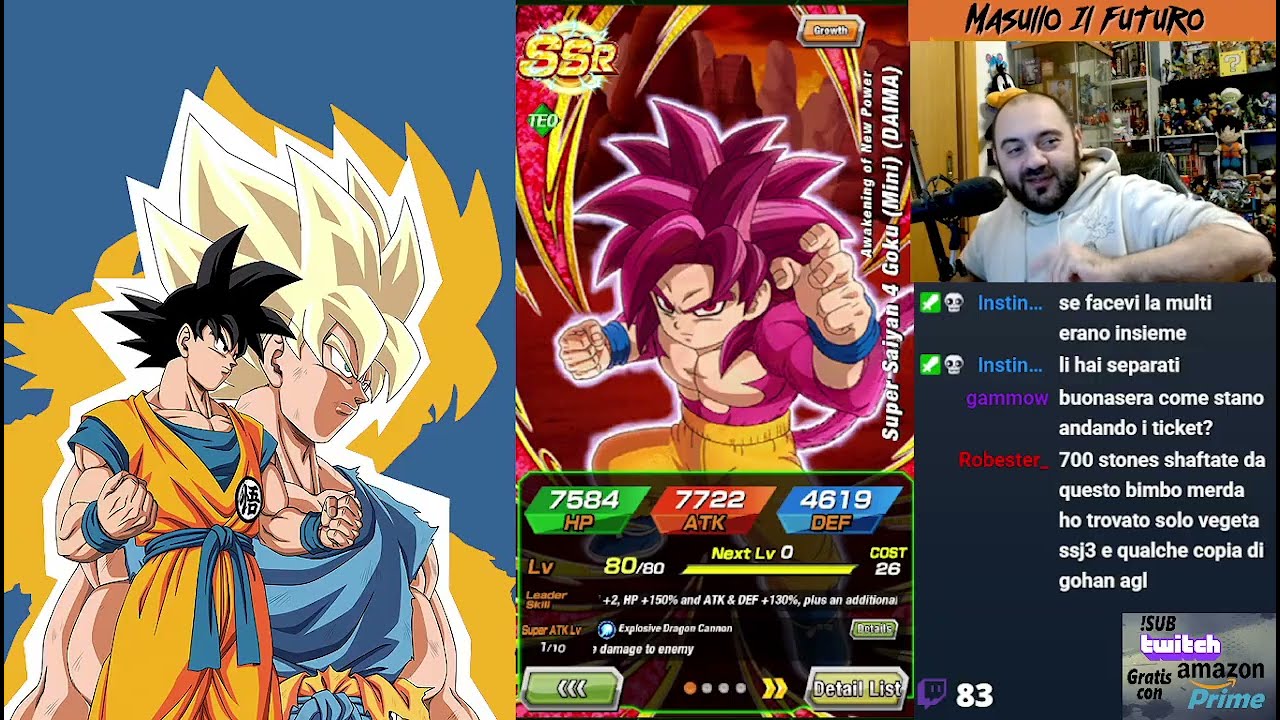 Altra Pullata disperata da GOKU SS4 Mini DAIMA