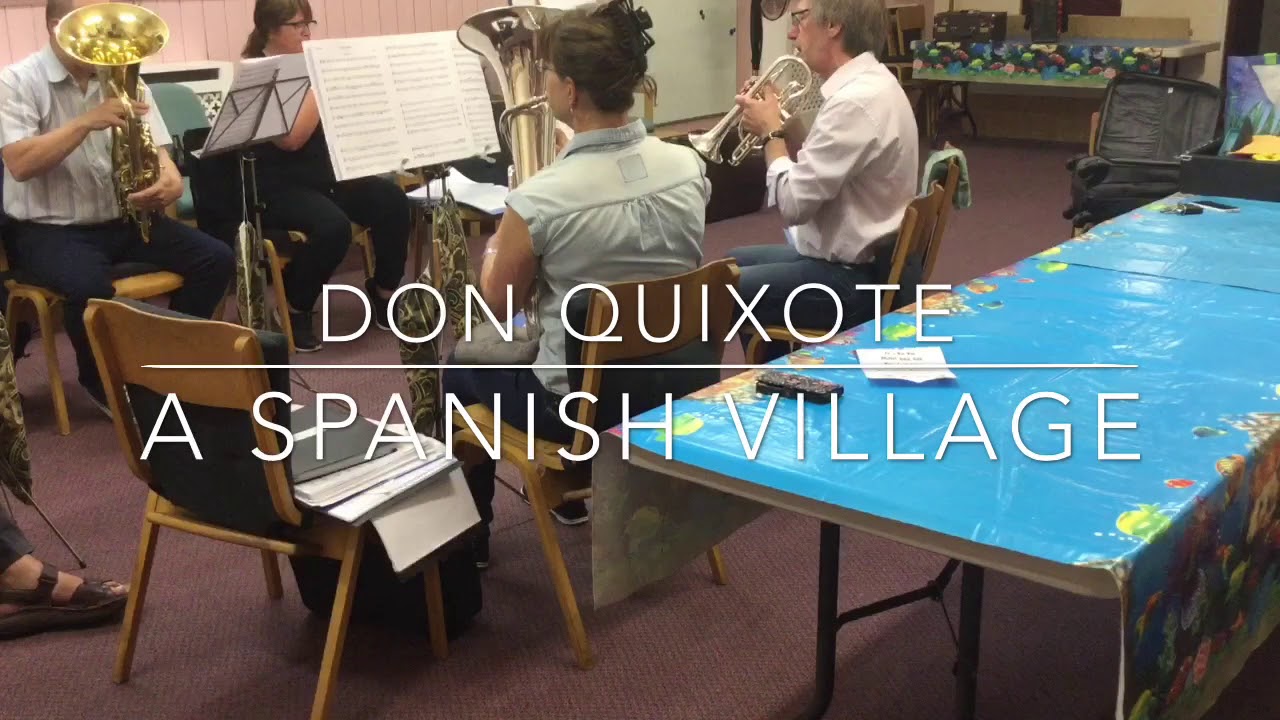 Don Quixote- V F Safranek.    First movement - In a Spanish Village. Brass Quintet