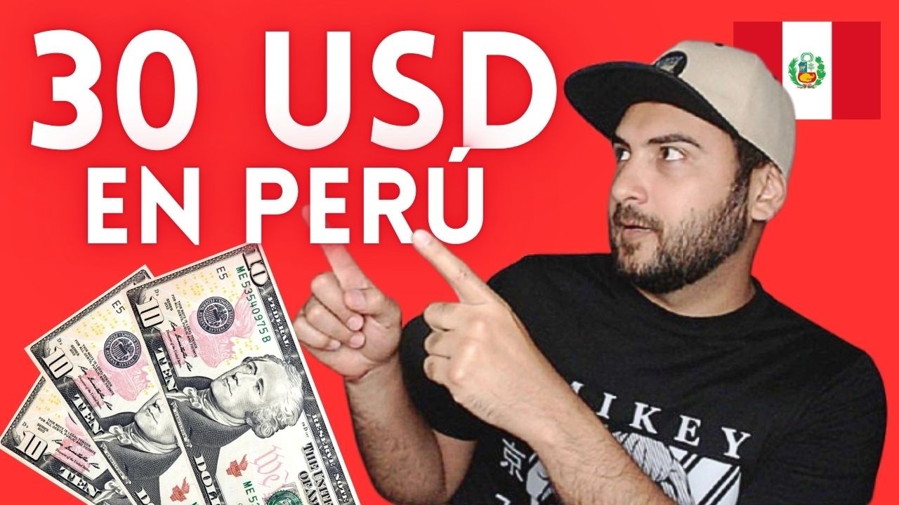 ¿Cuánto RINDE el dinero en PERÚ? 🇵🇪 Mercado con 100 Soles (30 USD)