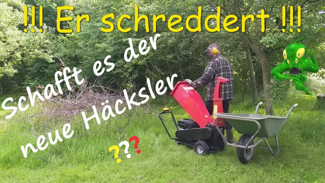 😱 Häcksler zu gut !!! Mann zu langsam 😎