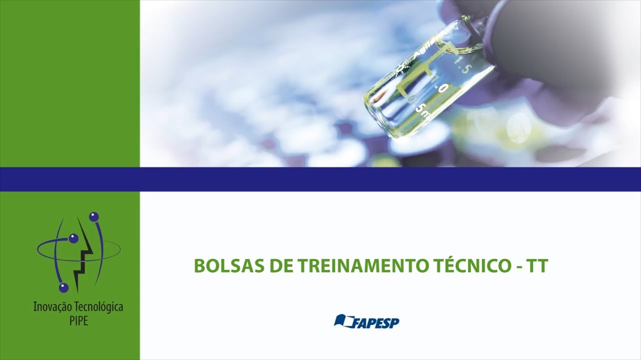 PIPE | Bolsa de treinamento técnico - TT