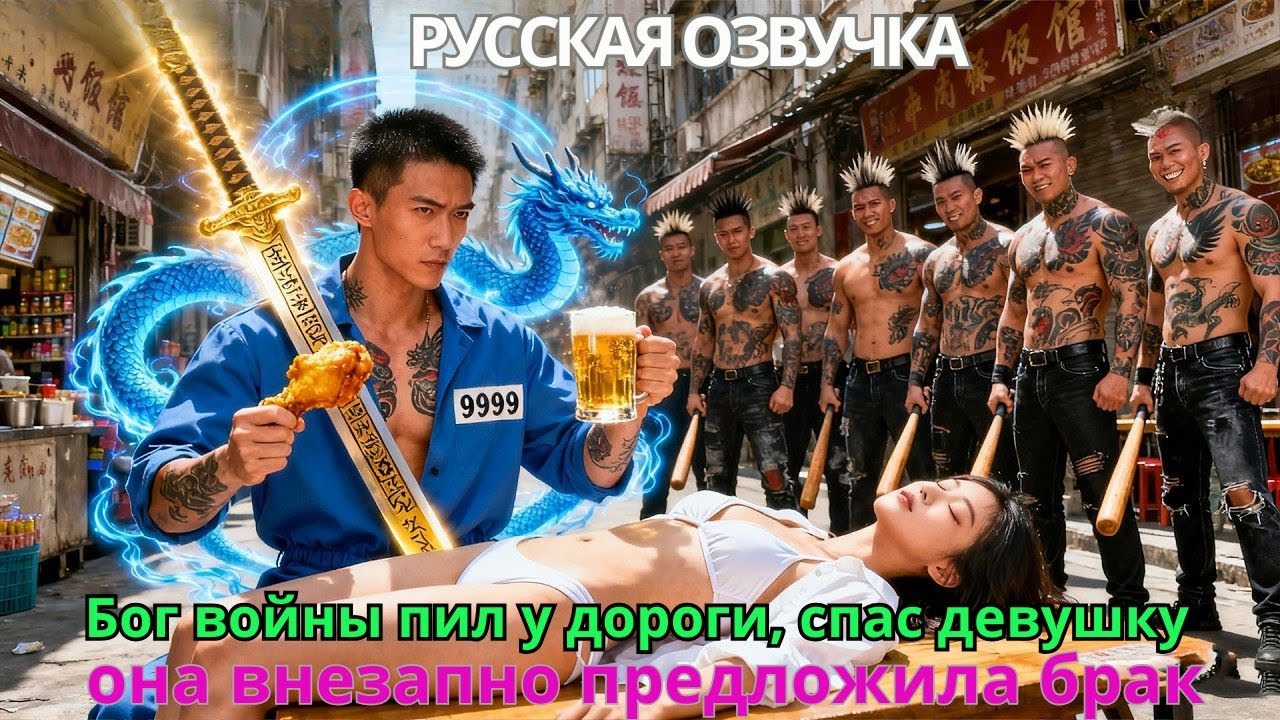 Бог войны пил у дороги, спас девушку — она внезапно предложила брак. #дорама #drama #2025