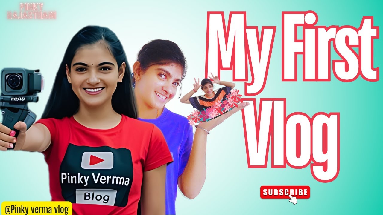 My First Vlog 2024  in Exploring Village Life ! | Pinky Verma Vlog | Official