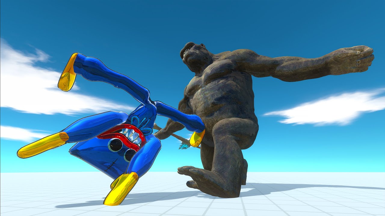 King Kong vs Huggy Wuggy | Epic Monster Battle | ARBS – Animal Revolt Battle Simulator