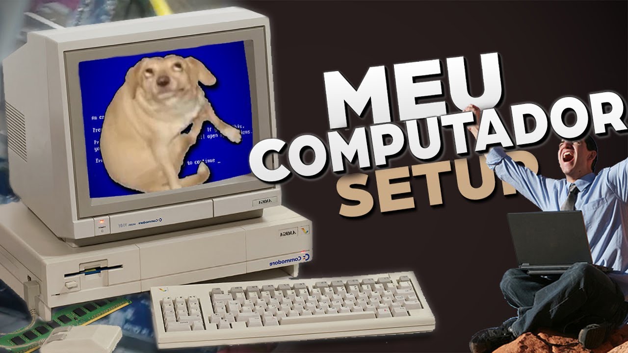 MEU COMPUTADOR!! - SETUP (COMPREI UMA PLACA DE VÍDEO)