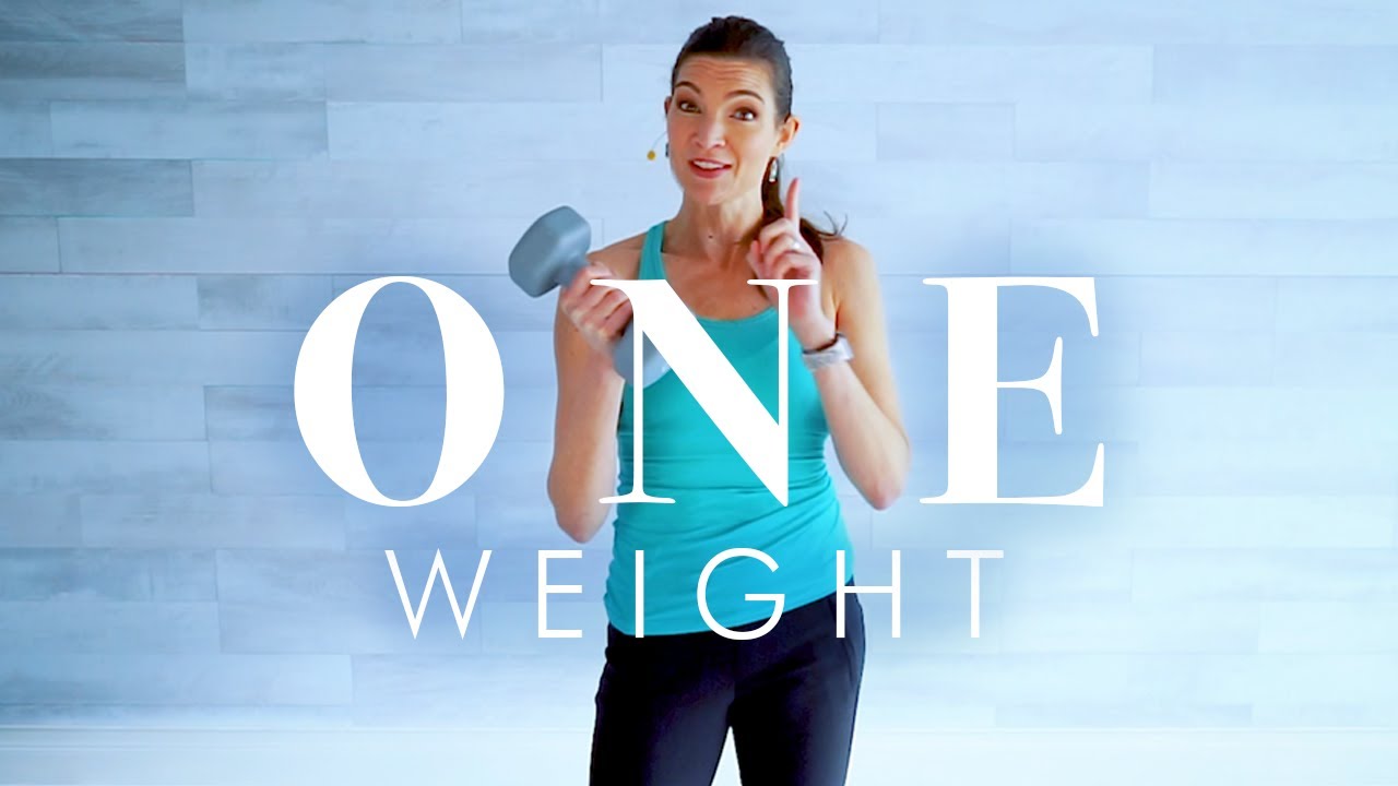 Senior & Beginner Workout - ONE DUMBBELL STRENGTH WORKOUT 12 minutes