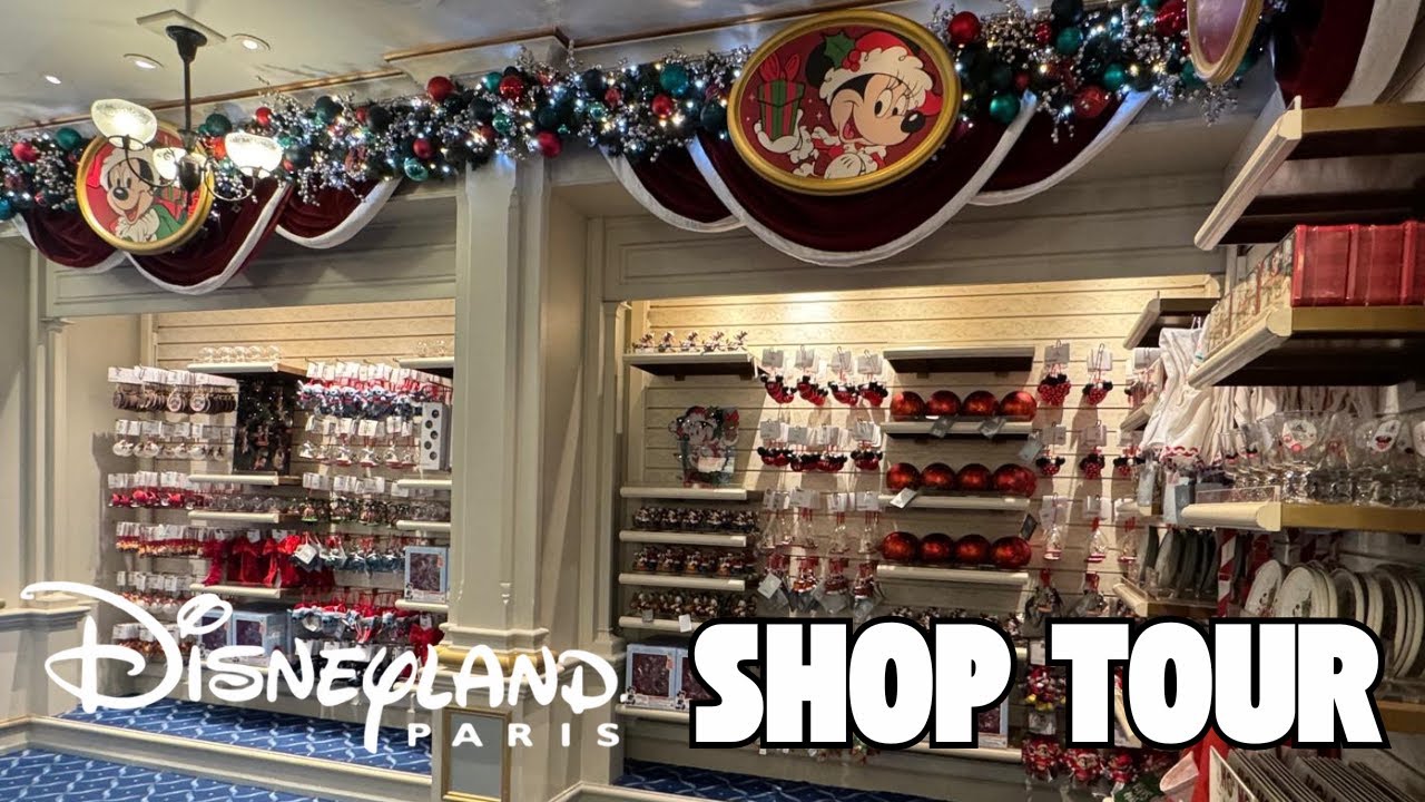 🛍 Disneyland Paris October 2025 Shop Tour Christmas  | New Releases | Emporium Disney Merchandise