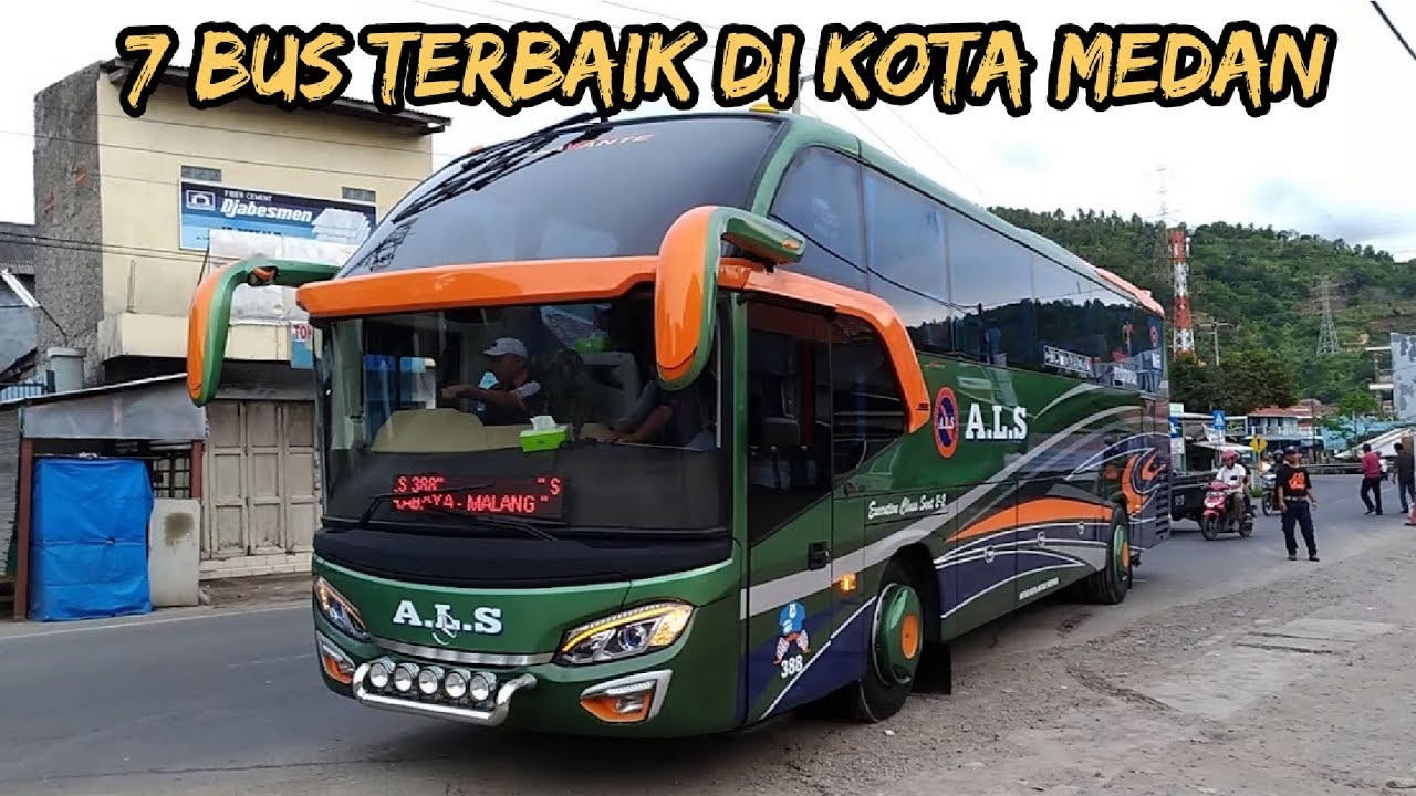 7 BUS Terbaik di Kota Medan