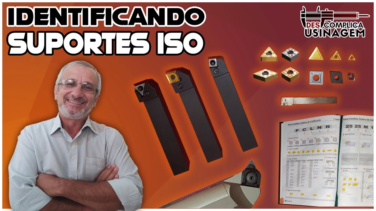 COMO IDENTIFICAR SUPORTES ISO - USINAGEM