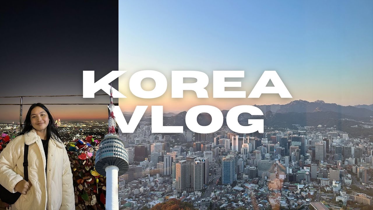 KOREA VLOG | namsan tower, seoul forest, gwangjang market, myeongdong street food, hongdae