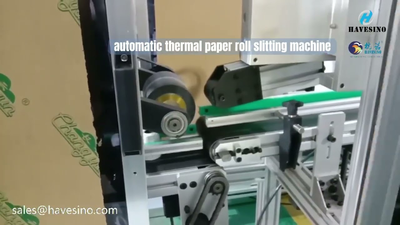 Fully Automatic Thermal Paper Roll Slitter and Slitting Machine Line