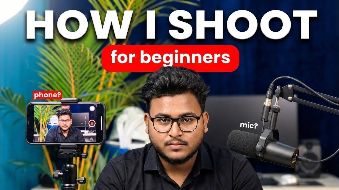 Mobile দিয়ে YouTube Video কিভাবে Shoot করি | Beginner Guide