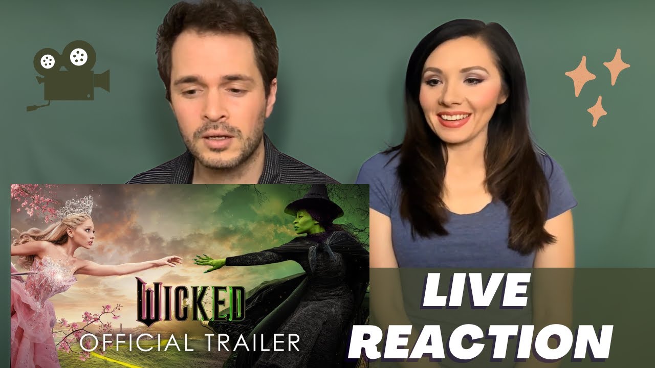 *Wicked* Official Trailer Reaction | Kim & Michael's Take | Reel Takes and Movie Breaks