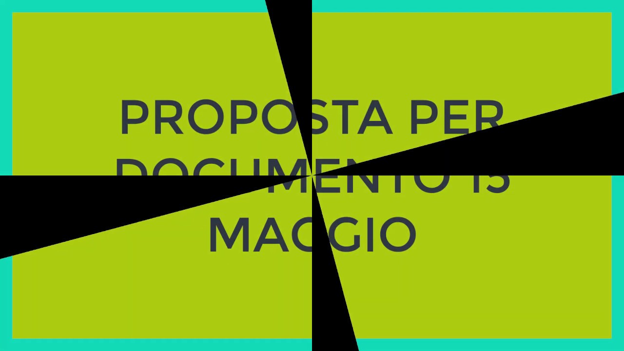 SANKEY PER DOCUMENTO 15 MAGGIO