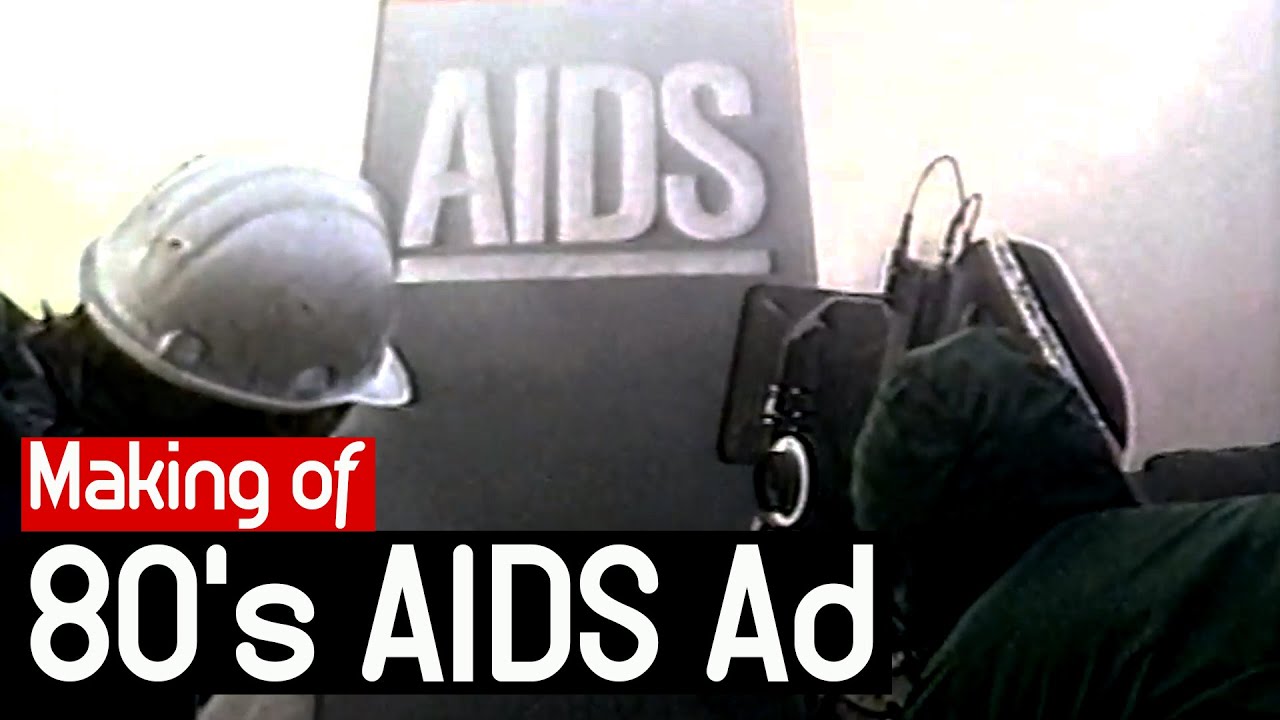 Behind the scenes of the UK's AIDS tombstone advert of the 1980's