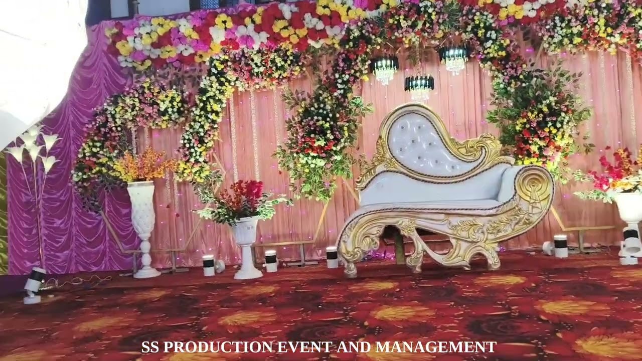 Wedding Reception Full Event Work Venu -‌ জয় গোপাল গোস্বামী ভবন (Old Malda Municipality) SSPE&M