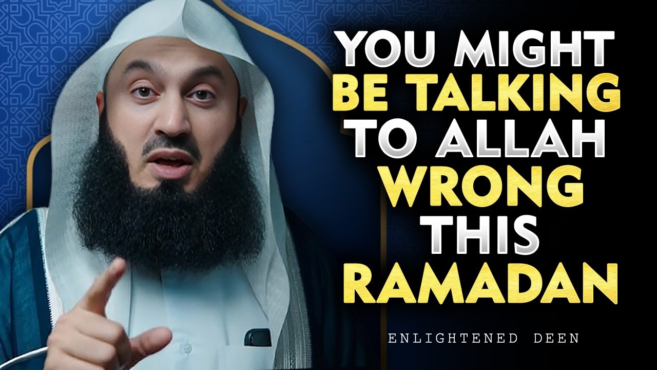 A Better Way to Talk to Allah in Ramadan Most Muslims Miss | mufti menk