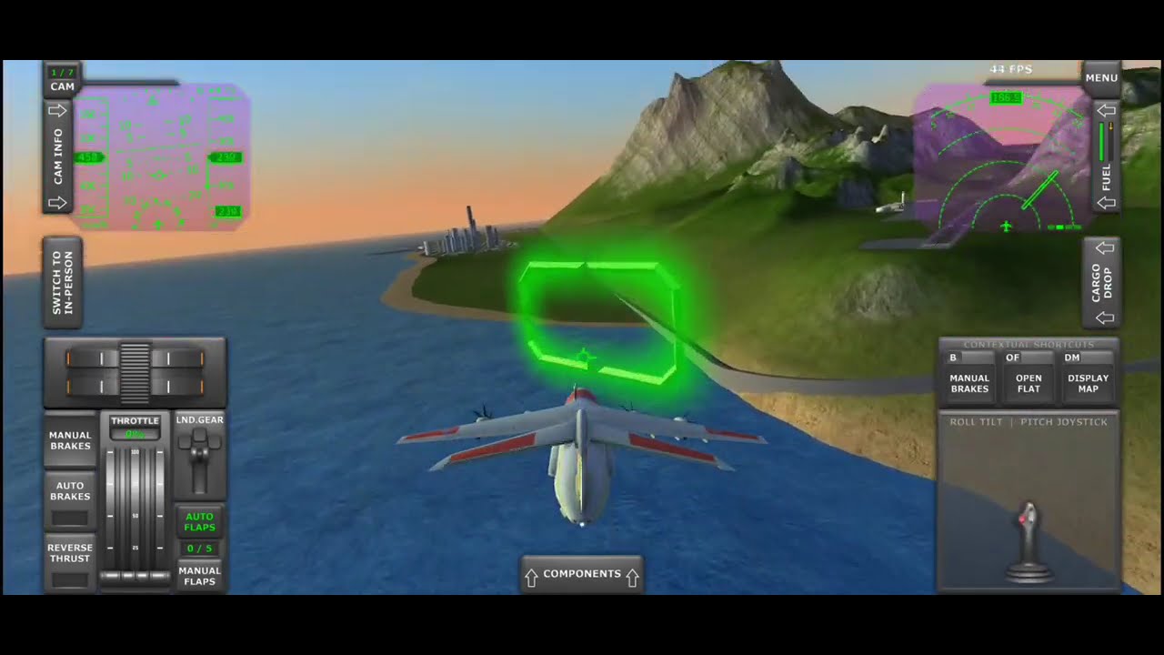 C-400 Climbs Over a Mountain and Lands at Another Airfield | Extreme Flight