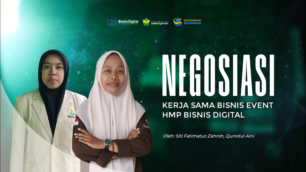 Negosiasi Bisnis Event HMP Bisnis Digital  ||  Tugas UAS Negosiasi Projek Bisnis