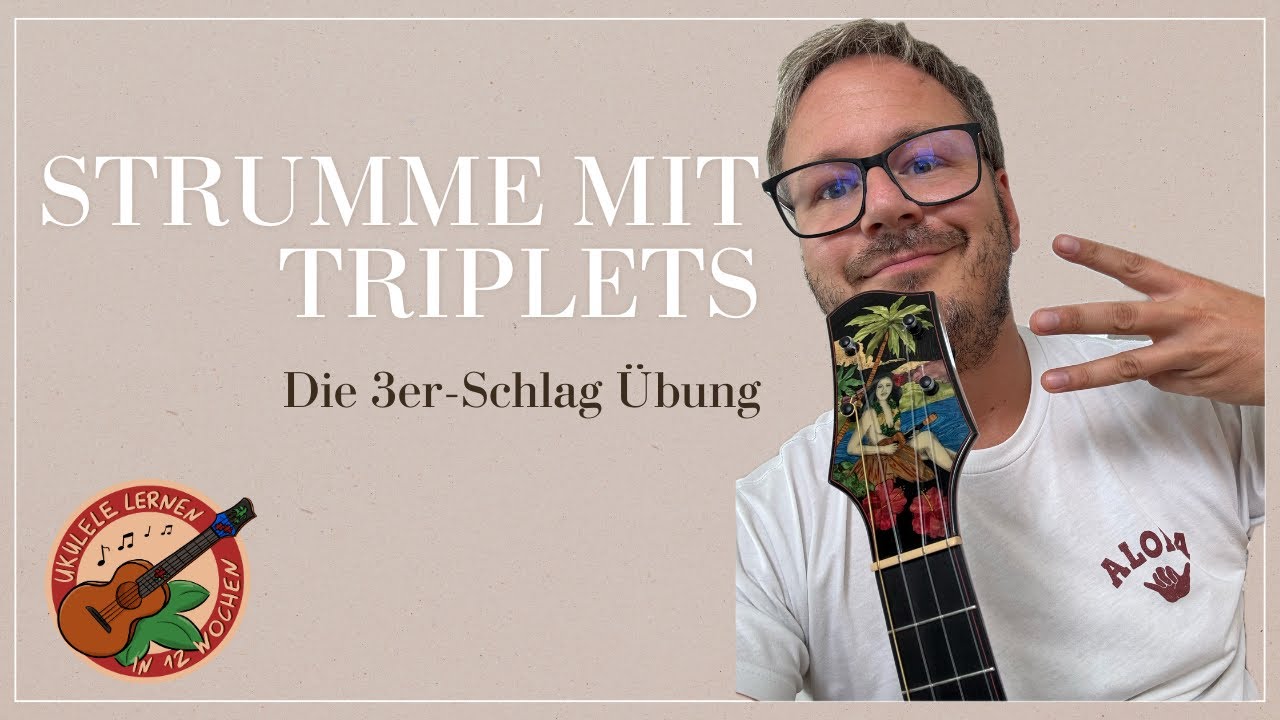 So spielst du deine Triplets auf der Ukulele fließend!