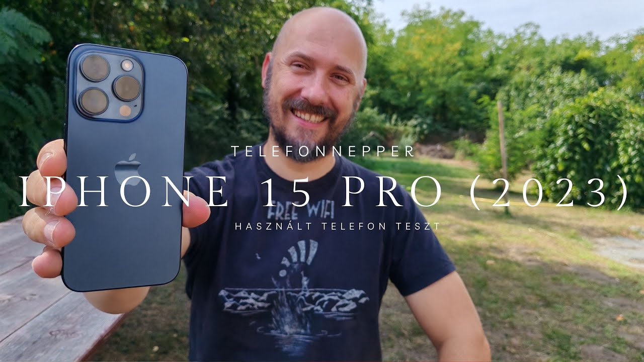 iPhone 15 Pro használt teszt. A negyed milliós kérdés...