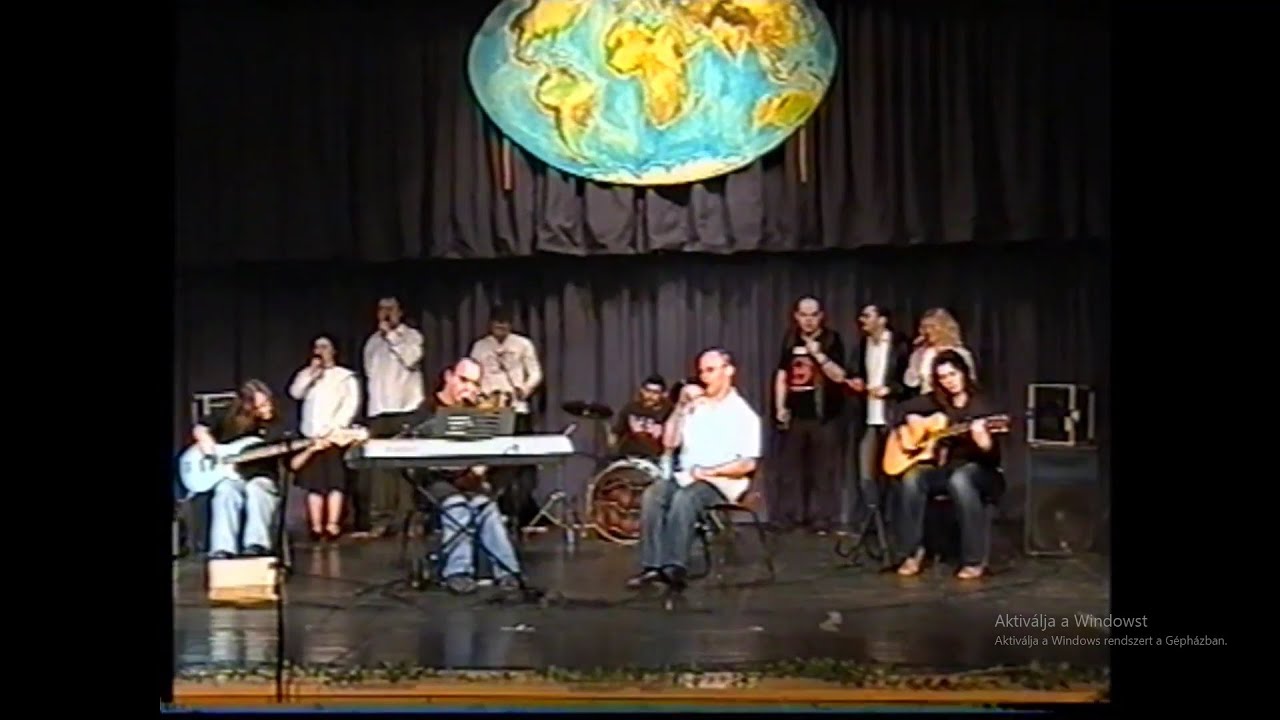 Zene-Bona együttes Százhalombattán,a Föld Napja rendezvényen. 2008.04.23.