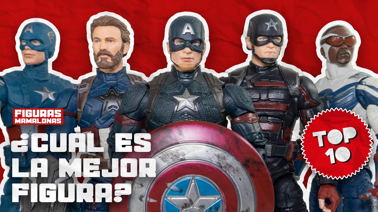¿CUÁL ES LA MEJOR FIGURA MARVEL LEGENDS DE CAPITÁN AMÉRICA (UCM)? TOP 10