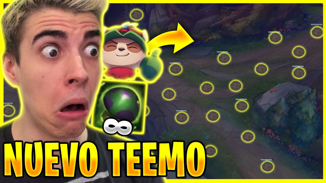 🍄¡EL NUEVO TEEMO TIENE AHORA *SETAS INFINITAS* CON LOS NUEVOS OBJETOS MITICOS! *TEEMO TEMPORADA 11*